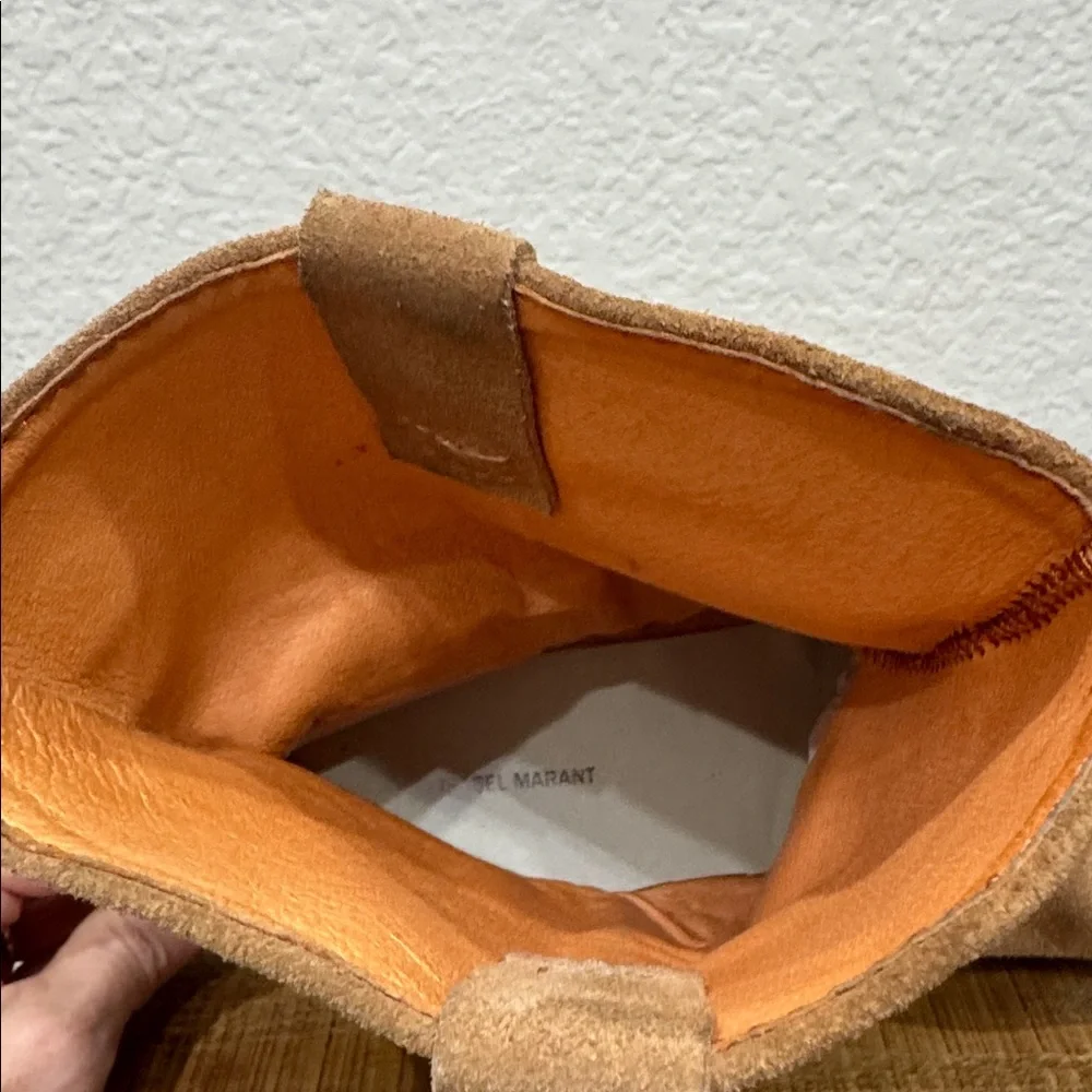 Isabel Marant Tan Ankle Booties - Picture 8 of 11